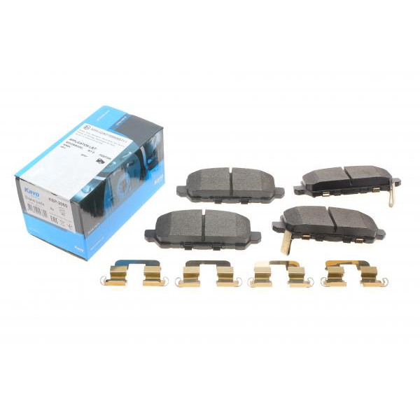 KBP2065 KAVO PARTS Колодки гальмівні (задні) Honda HR-V 1.5/1.8 16V 14- (116.6x46)