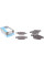 KBP2067 KAVO PARTS Колодки гальмівні (передні) Honda Civic IX 12-