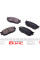 KBP3022 KAVO PARTS Колодки гальмівні (передні) Kia Rio/Hyundai Accent 05-