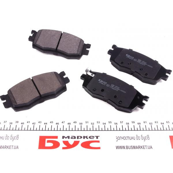 KBP3022 KAVO PARTS Колодки гальмівні (передні) Kia Rio/Hyundai Accent 05-