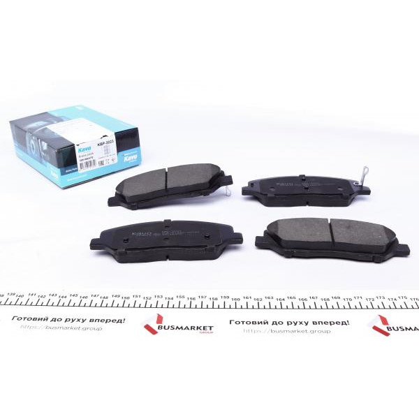 KBP3023 KAVO PARTS Колодки гальмівні (передні) Hyundai Santa Fe 2.0-2.7 05-/ Kia Sorento 2.0-2.4 09-15