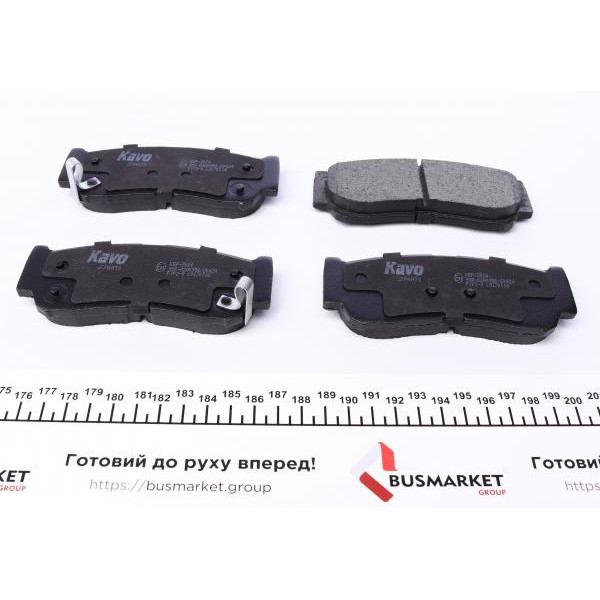 KBP3024 KAVO PARTS Колодки гальмівні (задні) Hyundai H-1 97-07/Santa Fe 05-15