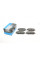 KBP3055 KAVO PARTS Колодки гальмівні (передні) Hyundai i30 16-/Kia Cee'd/Pro Cee'd 18-/Xceed 19- (148.8x57)