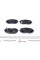 KBP4006 KAVO PARTS Колодки гальмівні (передні) Hyundai i10 07-16/Kia Picanto 04-11