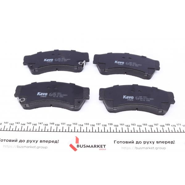 KBP4557 KAVO PARTS Колодки гальмівні (передні) Ford Fusion 06-12/Mazda 6 02-13