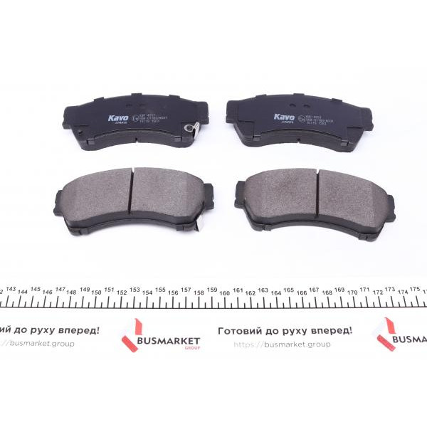 KBP4557 KAVO PARTS Колодки гальмівні (передні) Ford Fusion 06-12/Mazda 6 02-13