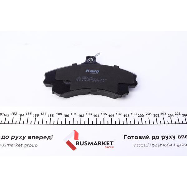 KBP5507 KAVO PARTS Колодки гальмівні (передні) Mitsubishi Carisma 1.6i/1.8 16V/1.9 TD 95-06