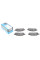 KBP5520 KAVO PARTS Колодки гальмівні (передні) Mitsubishi L200/Pajero Sport II 2.4DI-D 05-