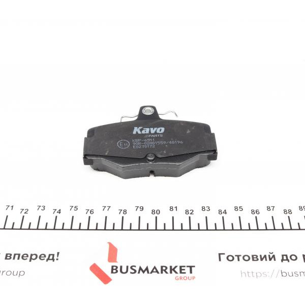 KBP6511 KAVO PARTS Колодки гальмівні (задні) Nissan Almera/Primera 90-06