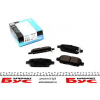 KBP6517 KAVO PARTS Колодки гальмівні (задні) Nissan Juke/X-Trail 01-/Qashqai 1.5dCi-3.5 08- (Akebono)