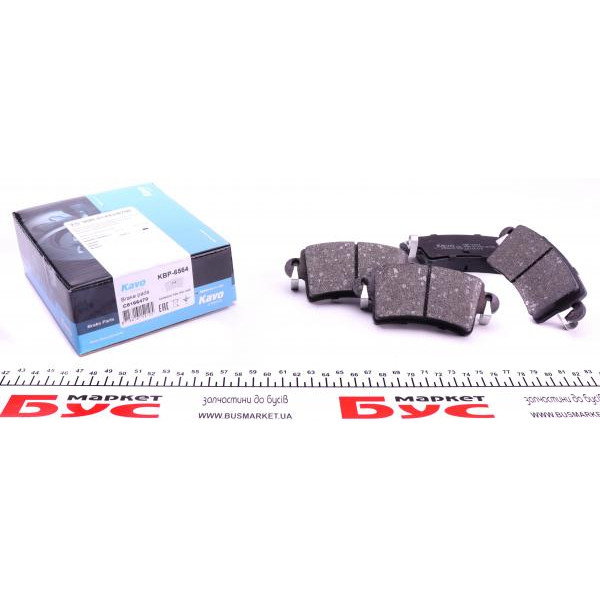 KBP6564 KAVO PARTS Колодки гальмівні (задні) Renault Master 98-