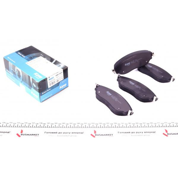 KBP6624 KAVO PARTS Колодки гальмівні (передні) Renault Trafic III/Opel Vivaro II 14- (TRW)