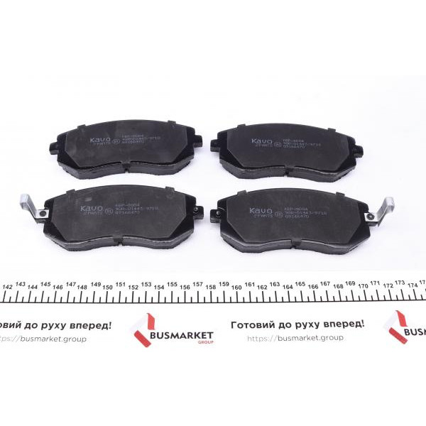 KBP8004 KAVO PARTS Колодки гальмівні (передні) Subaru Forester/Legacy 02-09