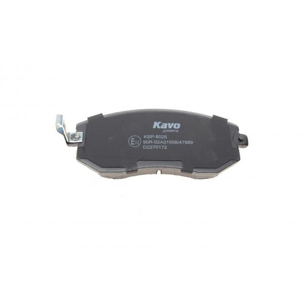 KBP8025 KAVO PARTS Колодки гальмівні (передні) Subaru BRZ/Forester/Impreza/Legacy/Outback/XV/Toyota GT 86 1.5-2.5 08-