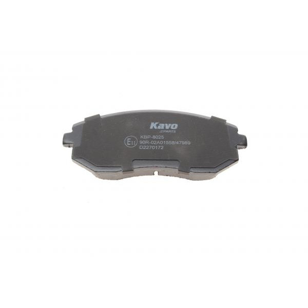 KBP8025 KAVO PARTS Колодки гальмівні (передні) Subaru BRZ/Forester/Impreza/Legacy/Outback/XV/Toyota GT 86 1.5-2.5 08-