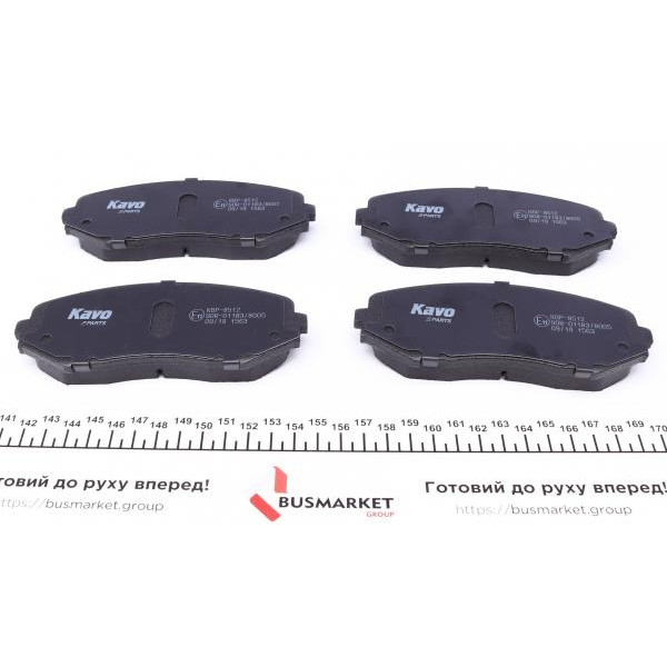 KBP8512 KAVO PARTS Колодки гальмівні (передні) Suzuki Grand Vitara 1.3-3.2 98- (Tokico)