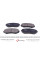 KBP8512 KAVO PARTS Колодки гальмівні (передні) Suzuki Grand Vitara 1.3-3.2 98- (Tokico)