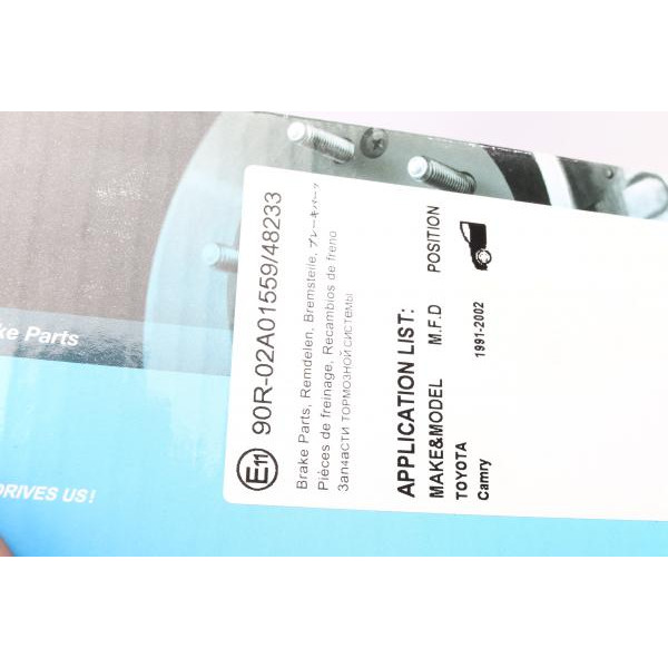 KBP9005 KAVO PARTS Колодки гальмівні (передні) Toyota Camry/Corolla 91-01