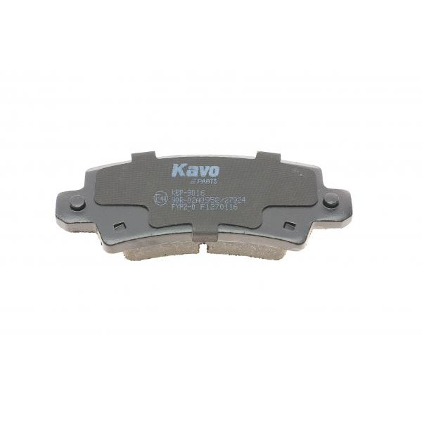 KBP9016 KAVO PARTS Колодки гальмівні (задні) Toyota Corolla 1.4-2.0D 00-