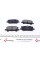 KBP9078 KAVO PARTS Колодки гальмівні (задні) Lexus RX 03-08