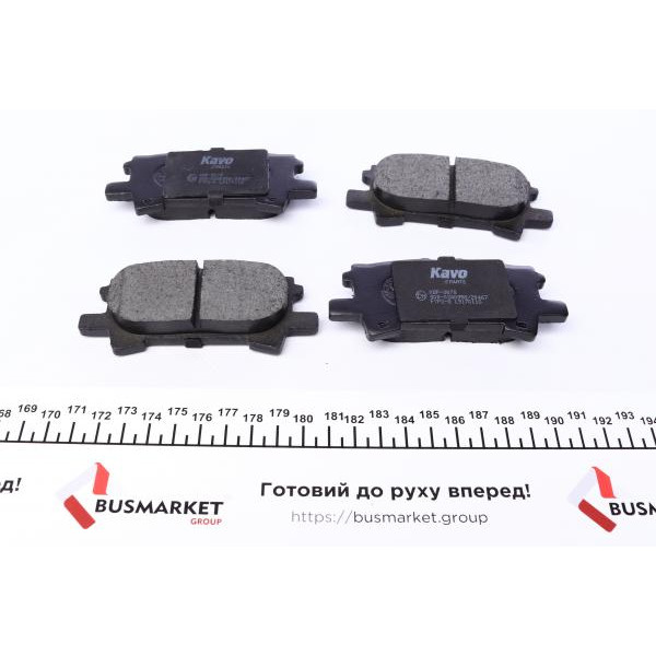 KBP9078 KAVO PARTS Колодки гальмівні (задні) Lexus RX 03-08