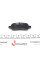 KBP9119 KAVO PARTS Колодки гальмівні (задні) Toyota Camry/Avalon/Solara 99-12
