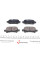 KBP9119 KAVO PARTS Колодки гальмівні (задні) Toyota Camry/Avalon/Solara 99-12
