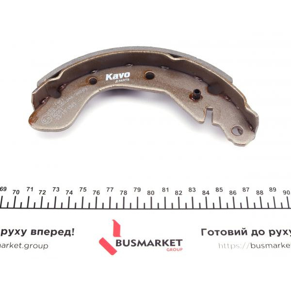 KBS1401 KAVO PARTS Колодки гальмівні (задні) Chevrolet Aveo 06- (барабанні) (200x36)