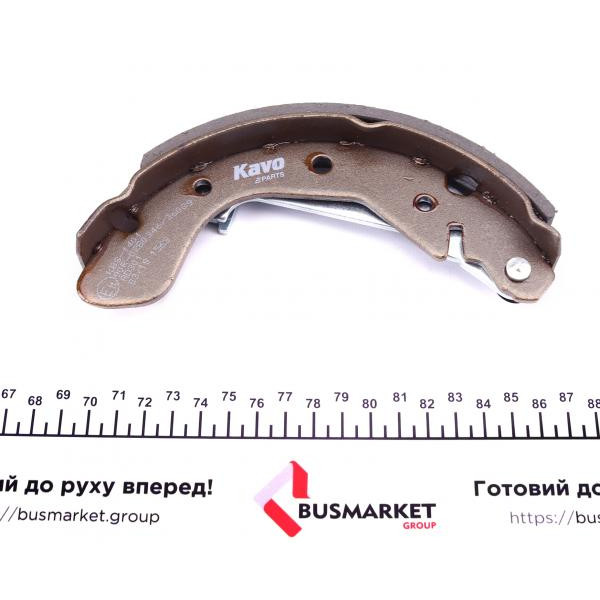 KBS1401 KAVO PARTS Колодки гальмівні (задні) Chevrolet Aveo 06- (барабанні) (200x36)