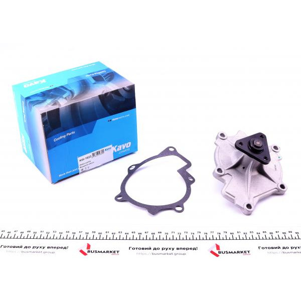 KW1623 KAVO PARTS Помпа води Hyundai Santa Fe II/Kia Sorento 2.0/2.2 CRDi 09-