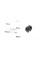SBS3004 KAVO PARTS Втулка стабілізатора (переднього) Hyundai Getz 1.1-1.6 01-12 (d=19.5mm)