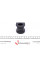 SBS9044 KAVO PARTS Втулка стабілізатора (переднього) Toyota Avensis 2.0-2.4/2.0-2.2D-4D 03-08 (d=22.7mm)
