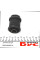 SCR1011 KAVO PARTS Сайлентблок важеля (переднього/спереду) Daewoo Lanos 97-