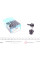SLS2043 KAVO PARTS Тяга стабілізатора (заднього) (R) Honda CR-V IV 07-