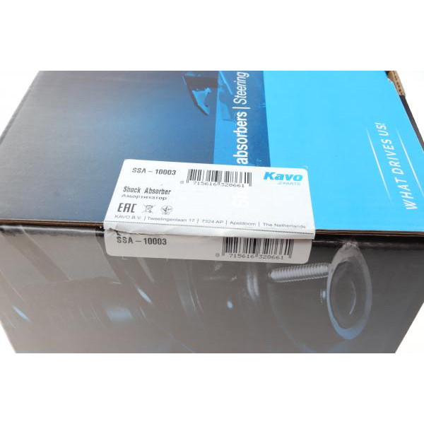 SSA10003 KAVO PARTS Амортизатор (передній) Fiat Punto/Grande Punto 1.3-1.6 08- (R)