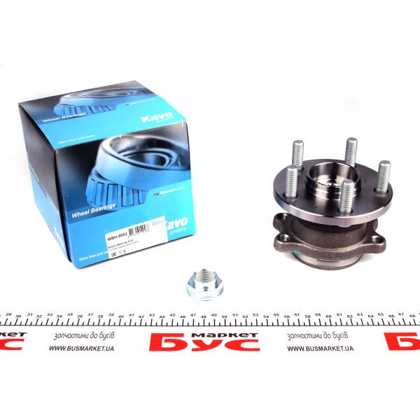WBH8002 KAVO PARTS Підшипник маточини (задньої) Subaru Legacy VI/V 03-