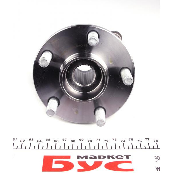 WBH8002 KAVO PARTS Підшипник маточини (задньої) Subaru Legacy VI/V 03-