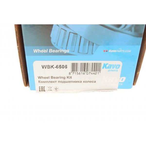 WBK6506 KAVO PARTS Підшипник маточини (задньої) Nissan X-Trail 01-13