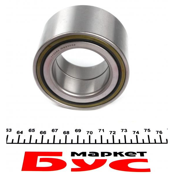WBK6515 KAVO PARTS Підшипник маточини (передньої) Renault Master/Opel Movano 98- (49x84x48)