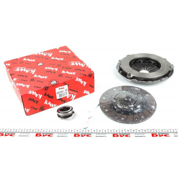 962804 KAWE Комплект сцепления VW Caddy III 1.6TDI 10-15 (d=230mm) (+выжимной)