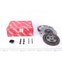 DMV166M KAWE Демпфер (глухий) + комплект зчеплення VW Caddy III 1.6 TDI 10-15/Golf III/IV 1.9 TDI 95-06