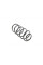 4004232 LESJOFORS Пружина (передня) Audi A3 1.9TDI 96-03 (накл.зад.частина) (без спорт.ход.ч.)