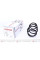 4004296 LESJOFORS Пружина (передня) Audi A3 1.2TSI 10-13 (накл.зад.частина) (без спорт.ход.ч.)