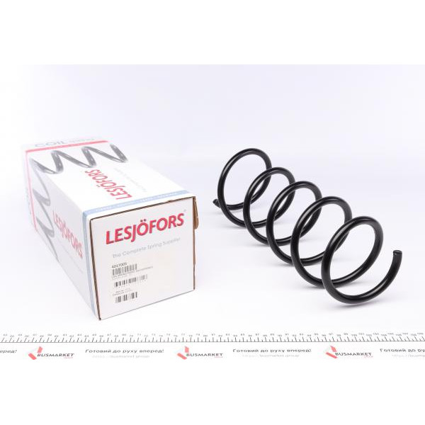 4017005 LESJOFORS Пружина (передня) Dacia Duster 1.6 16V/1.6 16V 4x4/1.6 16V Hi-Flex 10-18/Renault Duster 11- (SUV)