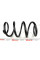 4026197 LESJOFORS Пружина (передня) Fiat Ducato 2.0-3.0D 06- (з борт.пл/фургон/авт.)(Model 35 Maxi Q17H; 40 Maxi Q20)