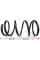 4027580 LESJOFORS Пружина (передня) Ford Transit 2.0DI/TDCi V184 00-06 (Model 300S,280M,280S,260S) FWD (червона)