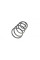 4027657 LESJOFORS Пружина (передня) Ford Focus III 2.0TDCi 10-15 (седан/унів/накл.зад.ч)(зі станд.ход.ч) (констр:CB8)