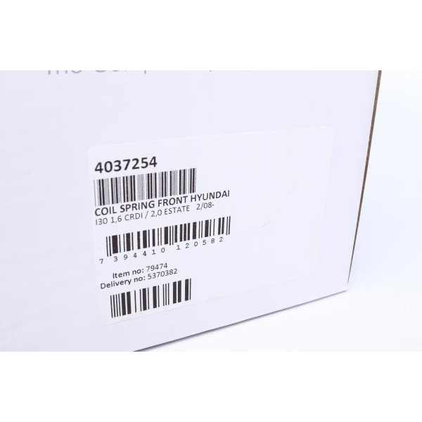 4037254 LESJOFORS Пружина (передня) Hyundai i30 1.6CRDi/2.0 08-12 (універсал) (№ шасі:J at 11th position) 4037254 LESJOFORS Пружина (передня) Hyundai i30 1.6CRDi/2.0 08-12 (універсал) (№ шасі:J at 11th position)