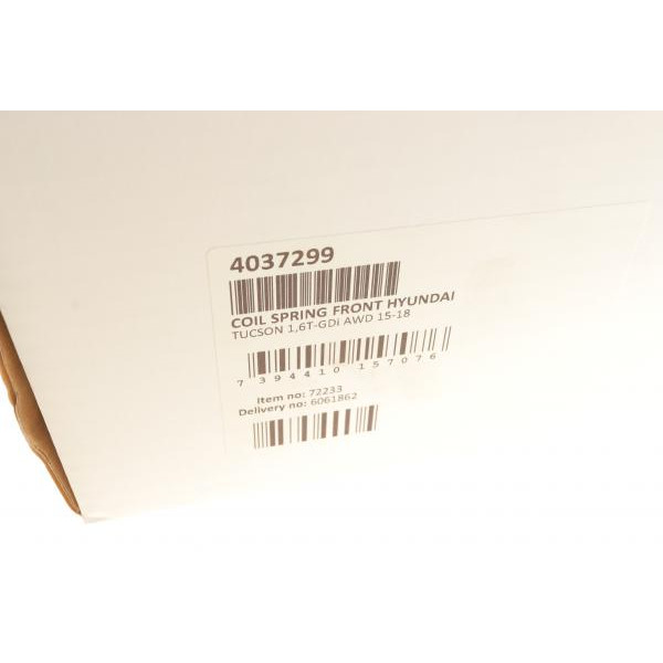 4037299 LESJOFORS Пружина (передня) Hyundai Tucson 1.6 T-GDi 15-20 (SUV)