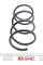 4044217 LESJOFORS Пружина (передня) Kia Cerato 1.5CRDI/1.6 АКПП/1.6CRDi/2.0 04- (седан/накл.зад.частина)